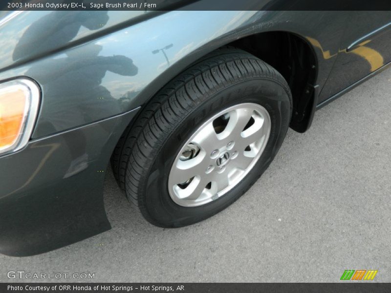 Sage Brush Pearl / Fern 2003 Honda Odyssey EX-L