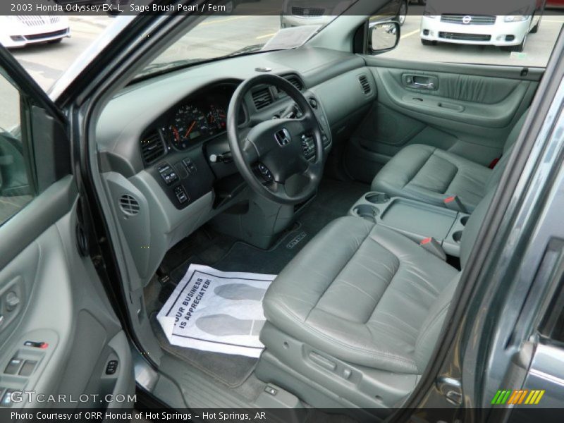 Sage Brush Pearl / Fern 2003 Honda Odyssey EX-L