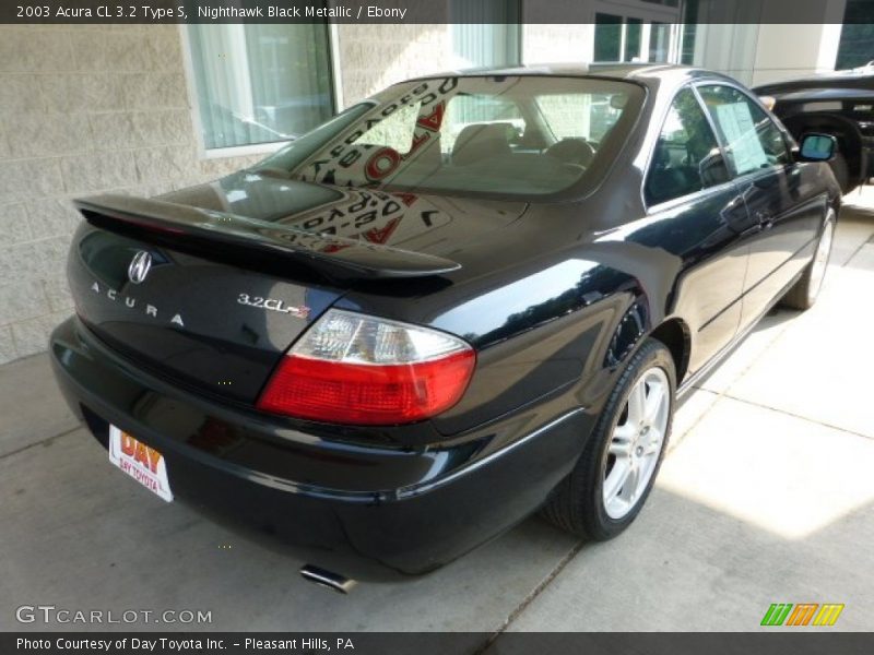 Nighthawk Black Metallic / Ebony 2003 Acura CL 3.2 Type S