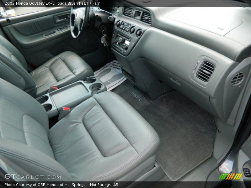 Sage Brush Pearl / Fern 2003 Honda Odyssey EX-L