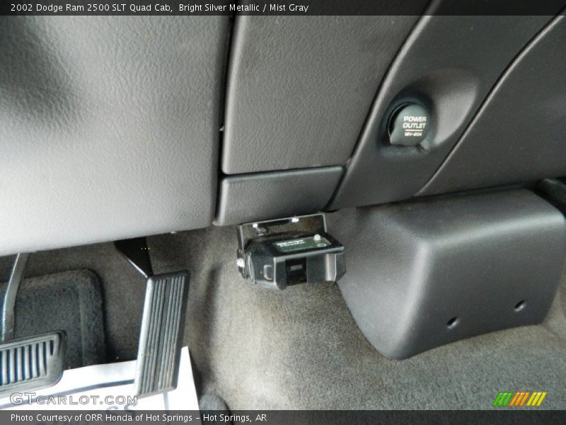 Bright Silver Metallic / Mist Gray 2002 Dodge Ram 2500 SLT Quad Cab