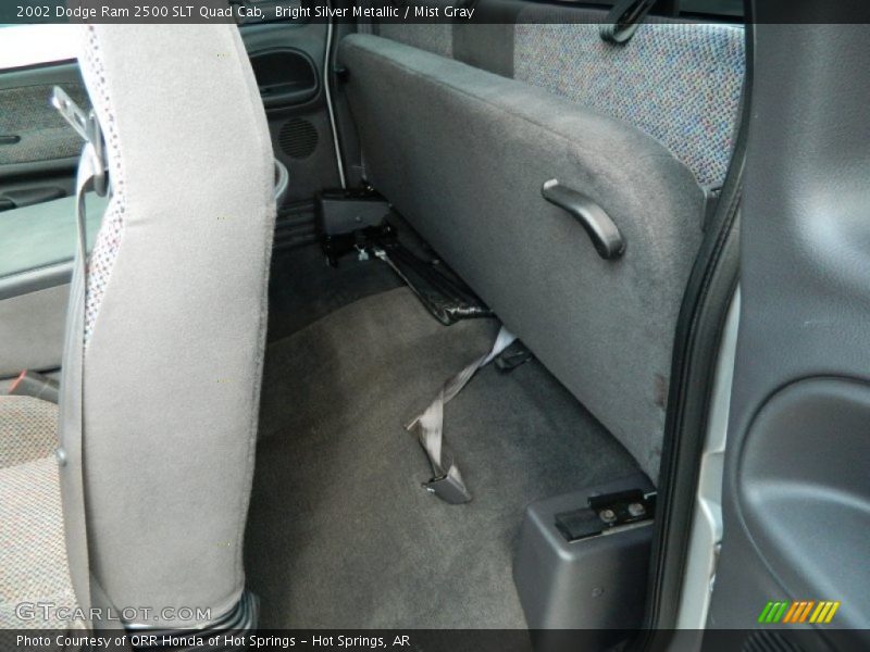 Bright Silver Metallic / Mist Gray 2002 Dodge Ram 2500 SLT Quad Cab