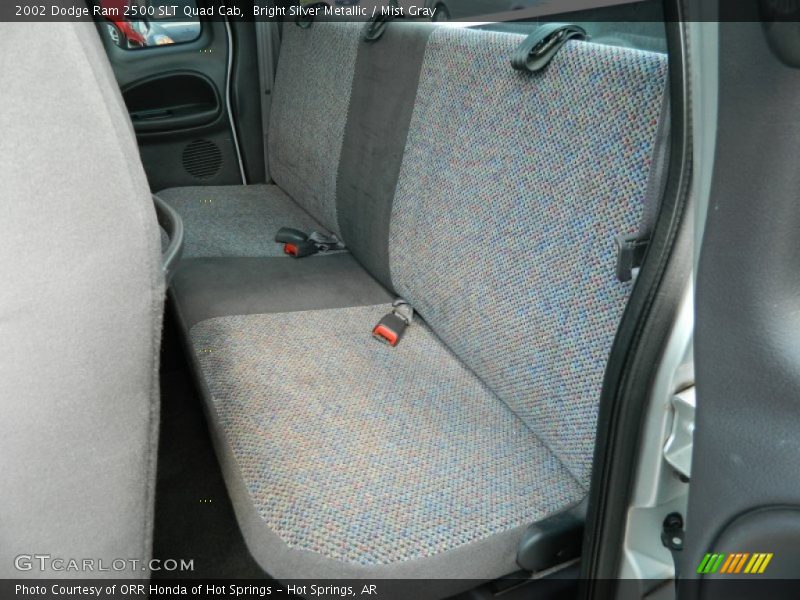 Bright Silver Metallic / Mist Gray 2002 Dodge Ram 2500 SLT Quad Cab