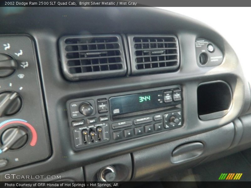 Bright Silver Metallic / Mist Gray 2002 Dodge Ram 2500 SLT Quad Cab