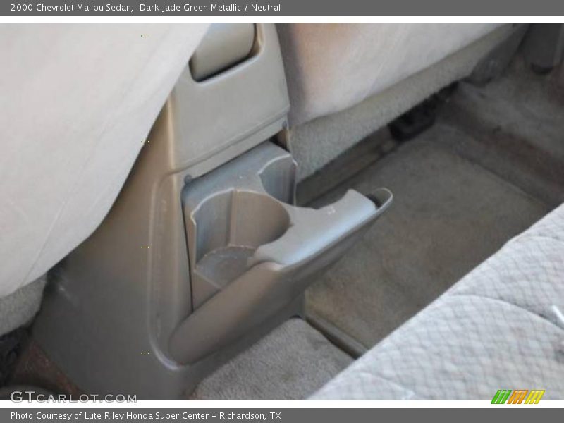 Dark Jade Green Metallic / Neutral 2000 Chevrolet Malibu Sedan