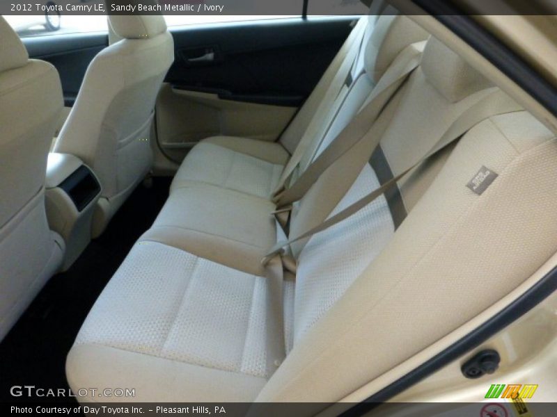 Sandy Beach Metallic / Ivory 2012 Toyota Camry LE