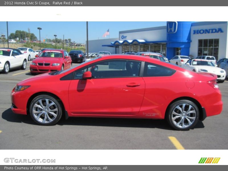 Rallye Red / Black 2012 Honda Civic Si Coupe