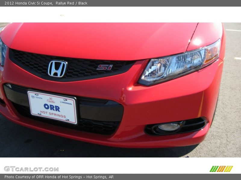 Rallye Red / Black 2012 Honda Civic Si Coupe