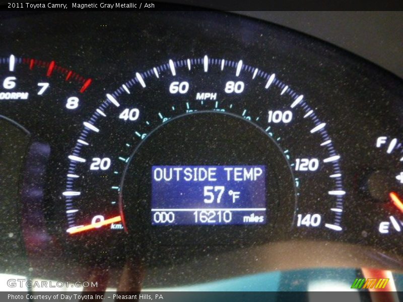 Magnetic Gray Metallic / Ash 2011 Toyota Camry