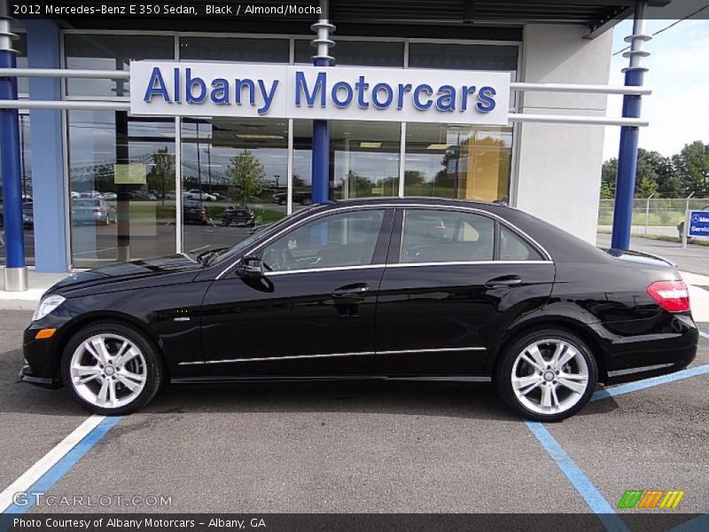 Black / Almond/Mocha 2012 Mercedes-Benz E 350 Sedan