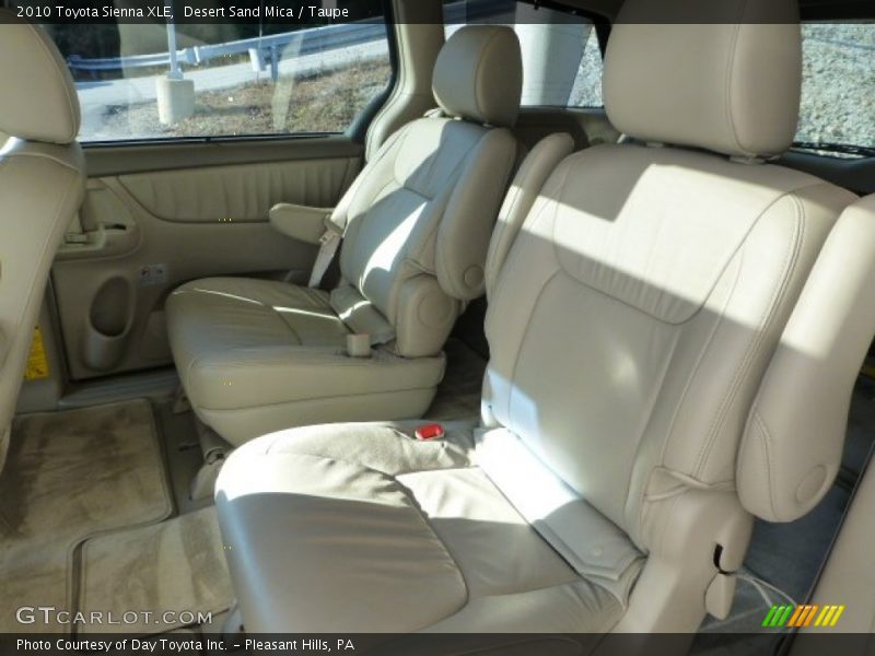 Desert Sand Mica / Taupe 2010 Toyota Sienna XLE
