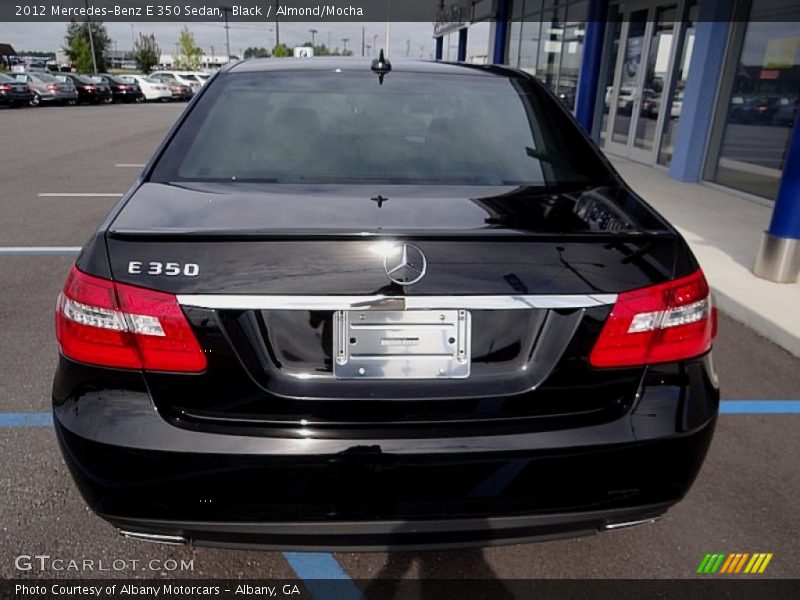 Black / Almond/Mocha 2012 Mercedes-Benz E 350 Sedan