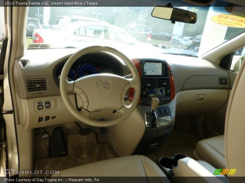 Desert Sand Mica / Taupe 2010 Toyota Sienna XLE