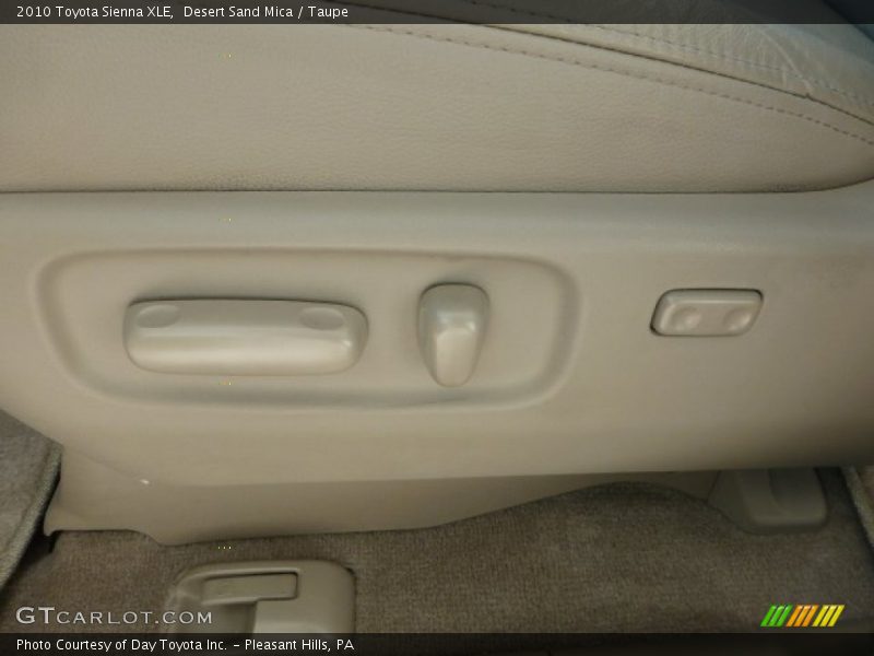 Desert Sand Mica / Taupe 2010 Toyota Sienna XLE