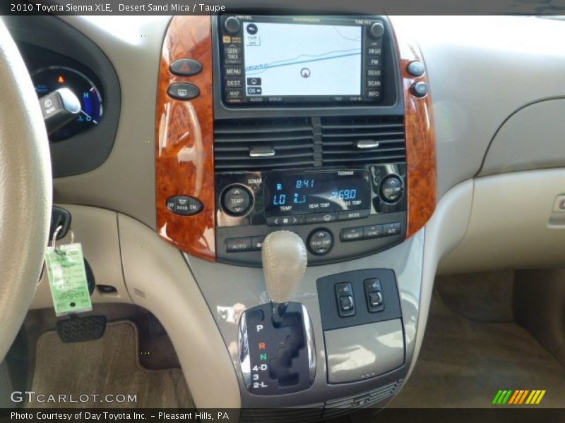 Desert Sand Mica / Taupe 2010 Toyota Sienna XLE