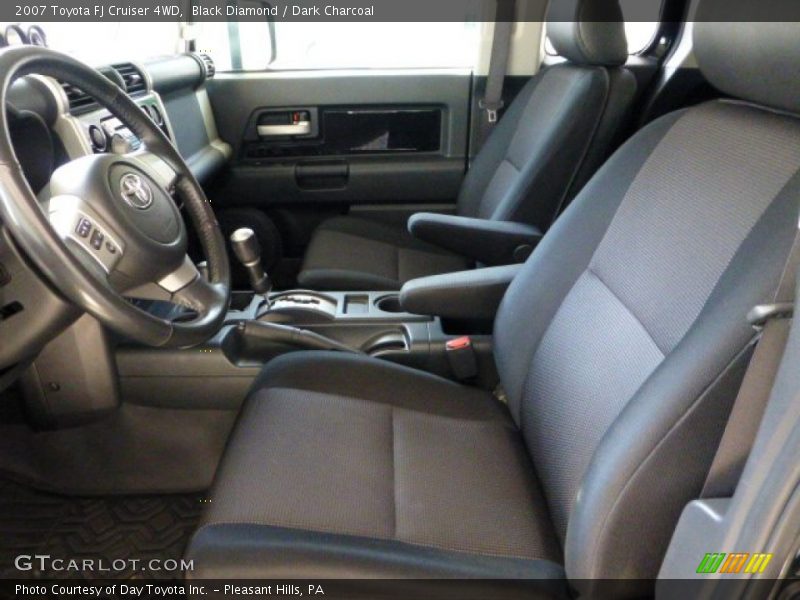 Black Diamond / Dark Charcoal 2007 Toyota FJ Cruiser 4WD