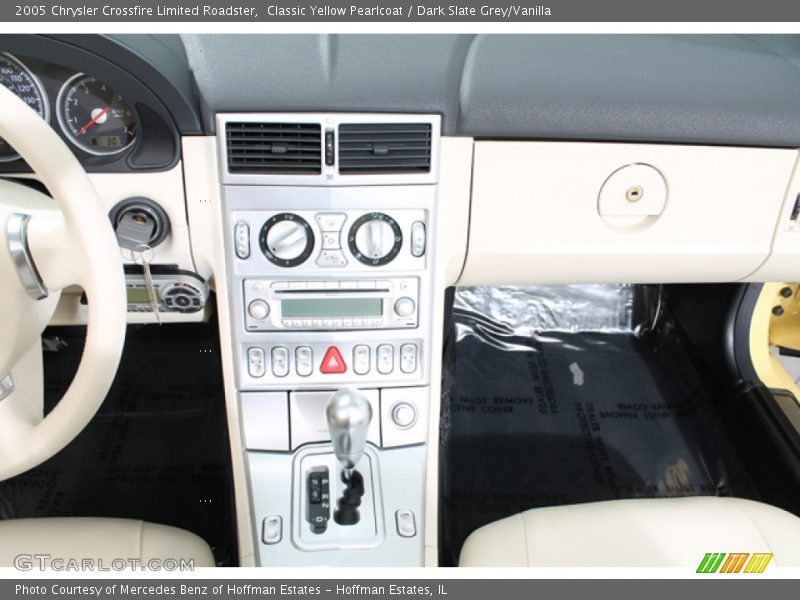 Controls of 2005 Crossfire Limited Roadster