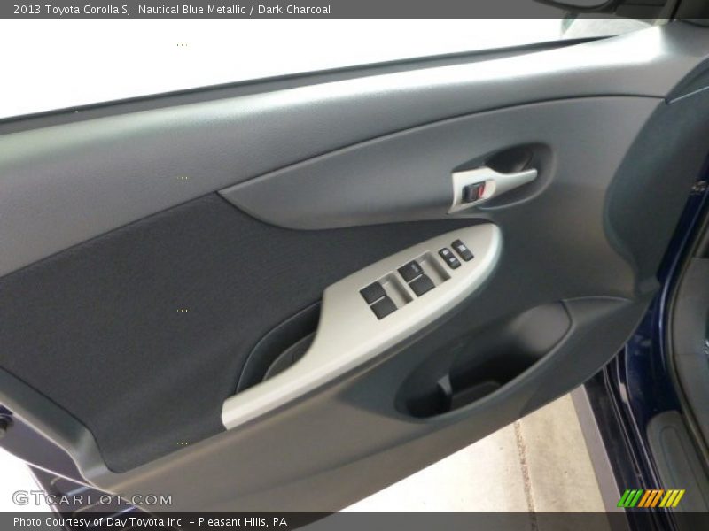 Nautical Blue Metallic / Dark Charcoal 2013 Toyota Corolla S
