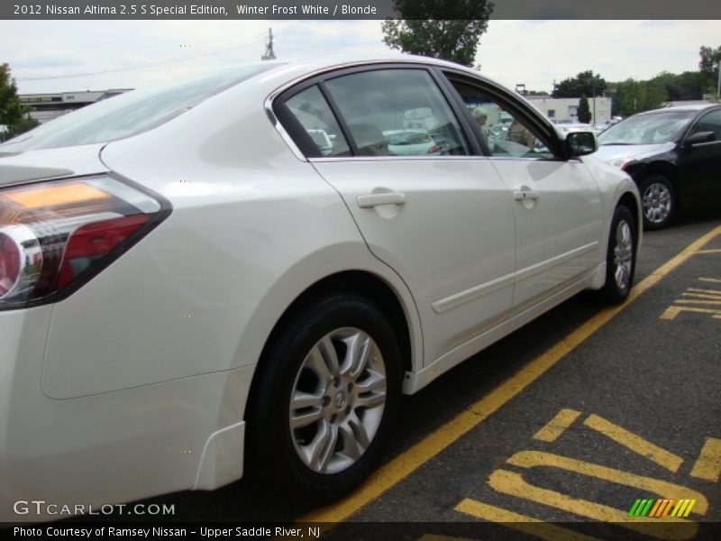 Winter Frost White / Blonde 2012 Nissan Altima 2.5 S Special Edition
