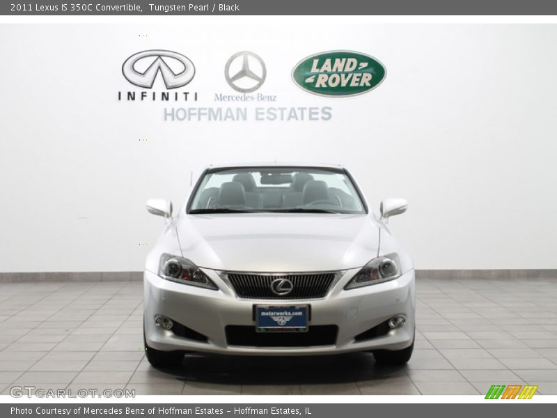 Tungsten Pearl / Black 2011 Lexus IS 350C Convertible