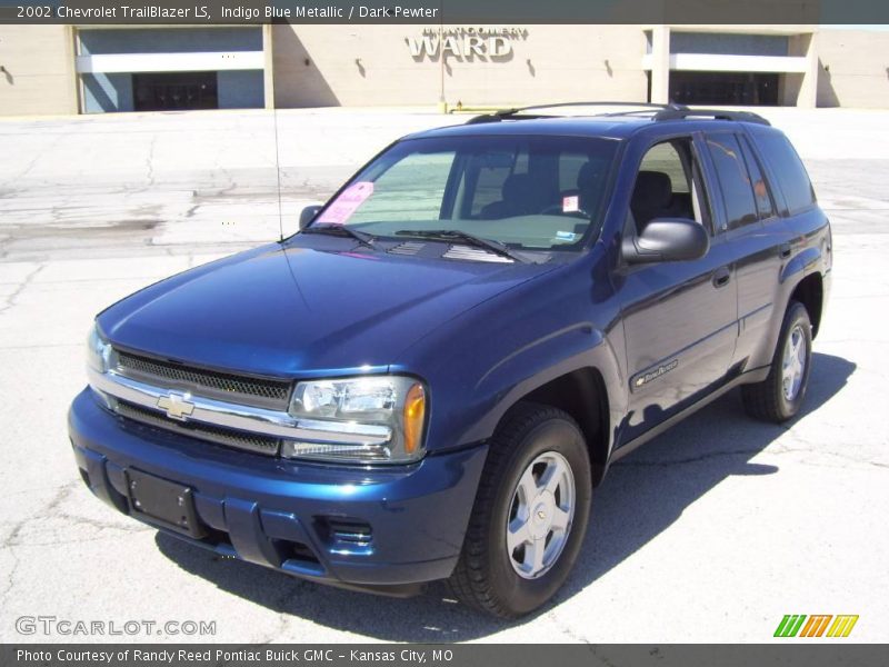 Indigo Blue Metallic / Dark Pewter 2002 Chevrolet TrailBlazer LS