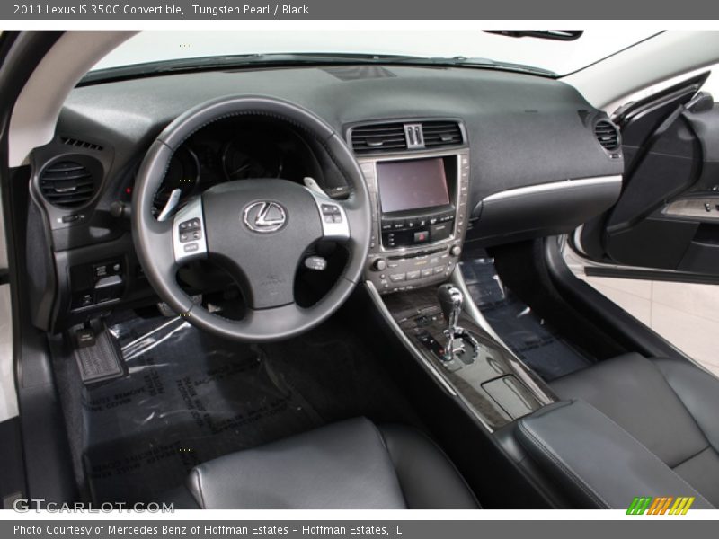 Black Interior - 2011 IS 350C Convertible 