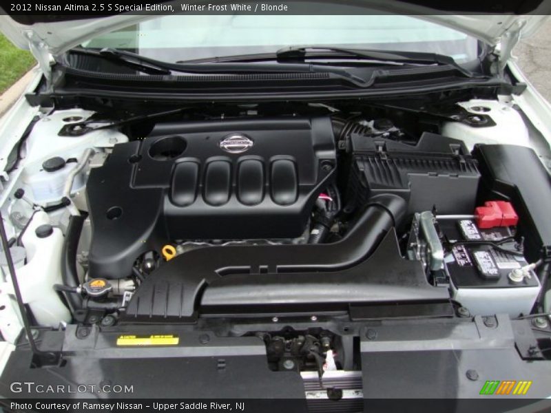 Winter Frost White / Blonde 2012 Nissan Altima 2.5 S Special Edition