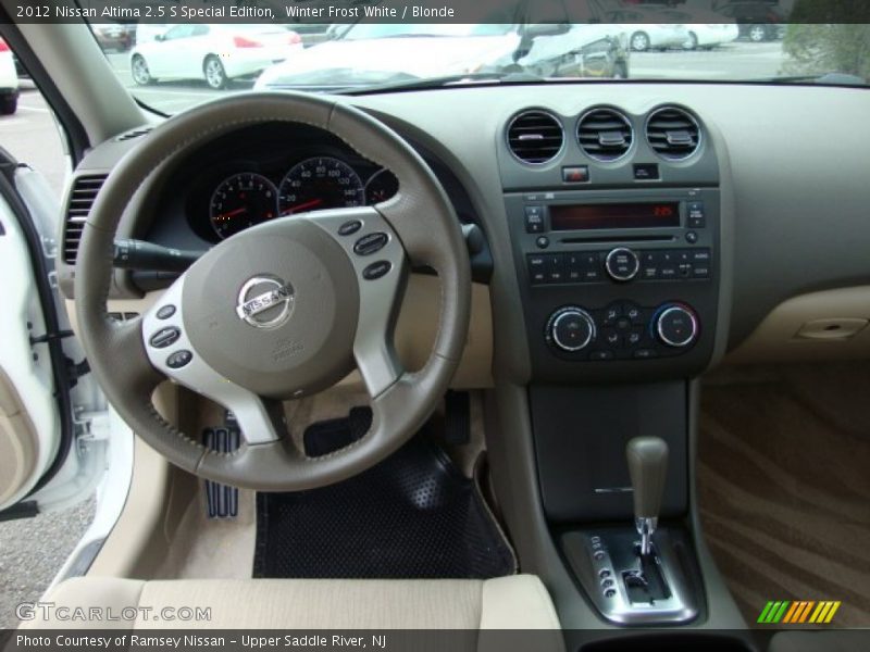 Winter Frost White / Blonde 2012 Nissan Altima 2.5 S Special Edition