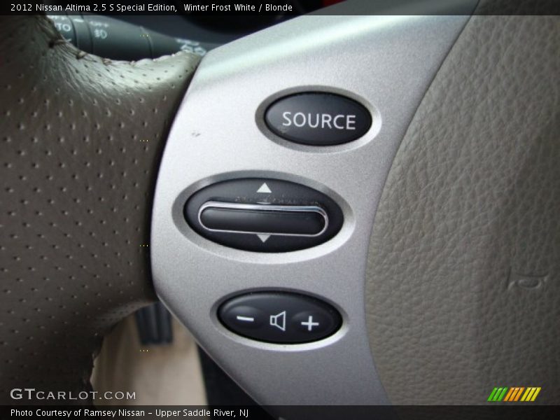 Winter Frost White / Blonde 2012 Nissan Altima 2.5 S Special Edition