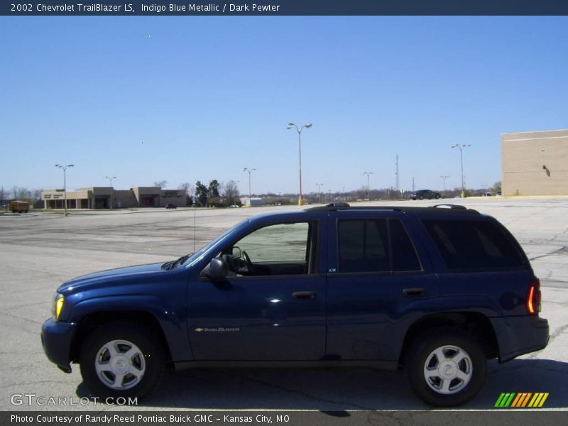 Indigo Blue Metallic / Dark Pewter 2002 Chevrolet TrailBlazer LS