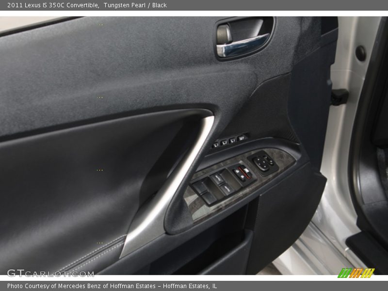 Tungsten Pearl / Black 2011 Lexus IS 350C Convertible