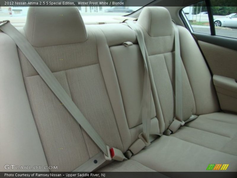 Winter Frost White / Blonde 2012 Nissan Altima 2.5 S Special Edition