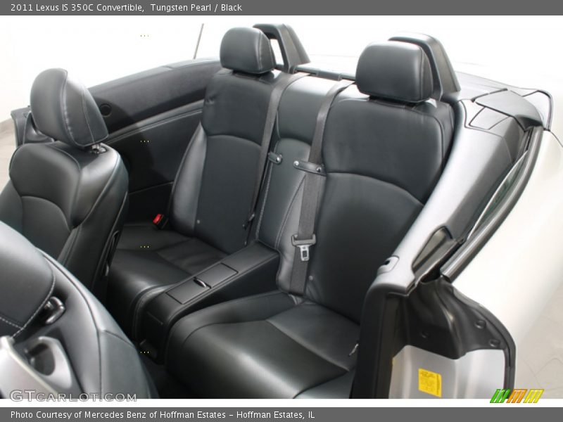Rear Seat of 2011 IS 350C Convertible