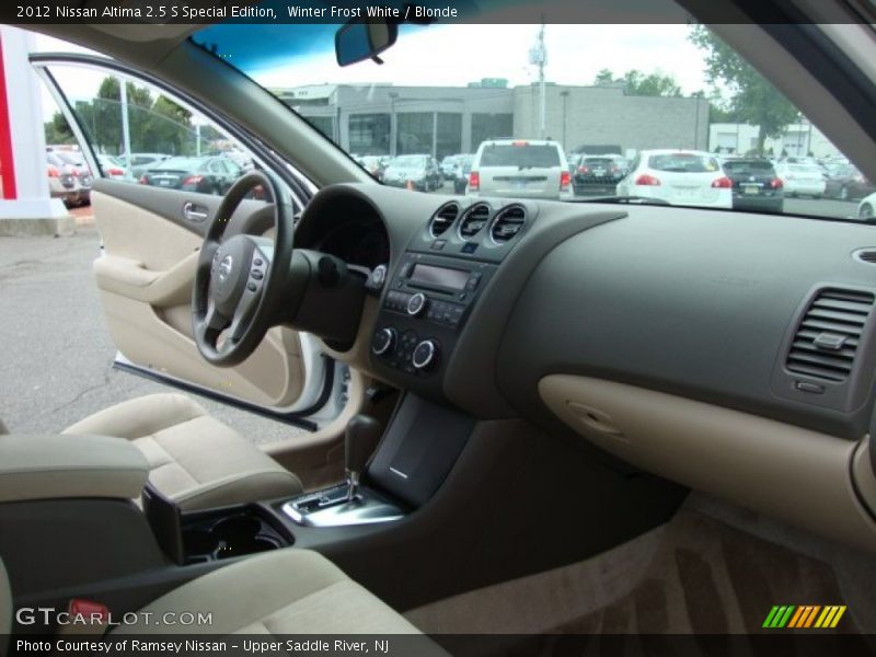 Winter Frost White / Blonde 2012 Nissan Altima 2.5 S Special Edition