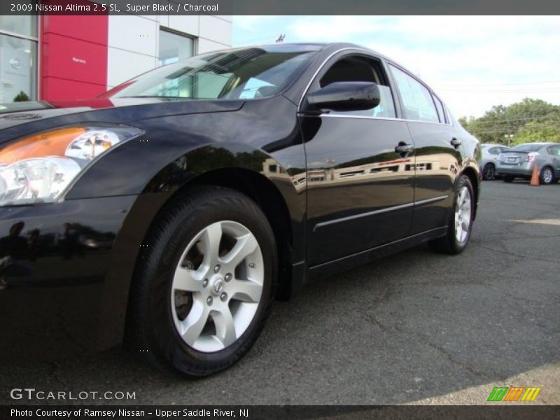Super Black / Charcoal 2009 Nissan Altima 2.5 SL