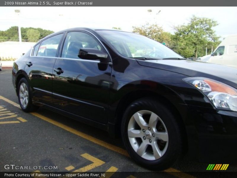 Super Black / Charcoal 2009 Nissan Altima 2.5 SL