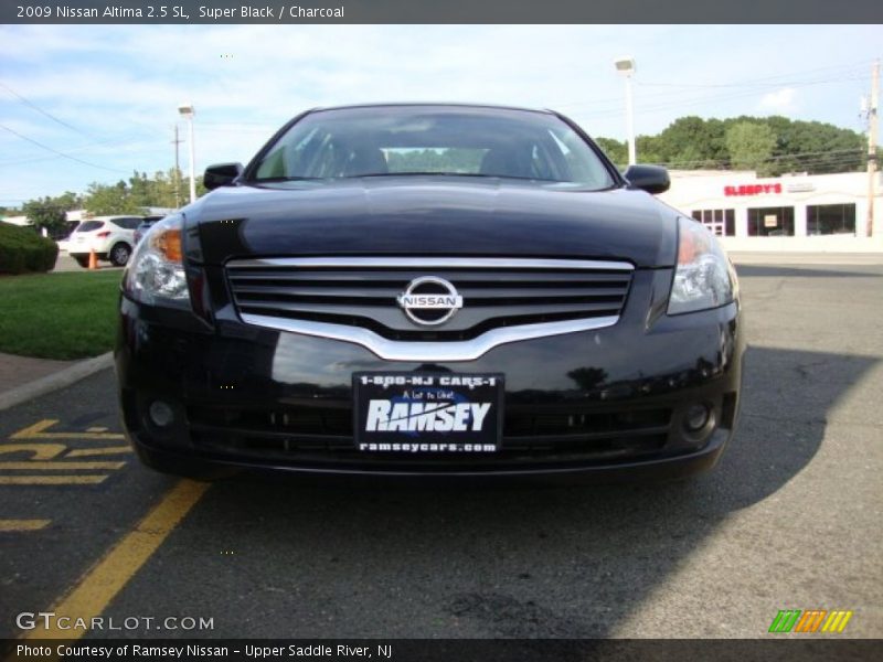 Super Black / Charcoal 2009 Nissan Altima 2.5 SL