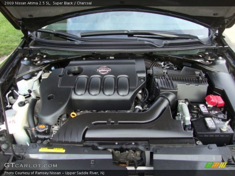 Super Black / Charcoal 2009 Nissan Altima 2.5 SL
