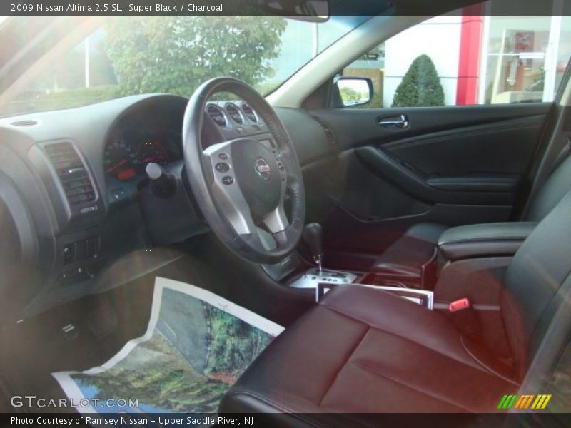 Super Black / Charcoal 2009 Nissan Altima 2.5 SL