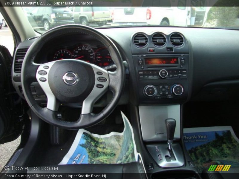 Super Black / Charcoal 2009 Nissan Altima 2.5 SL