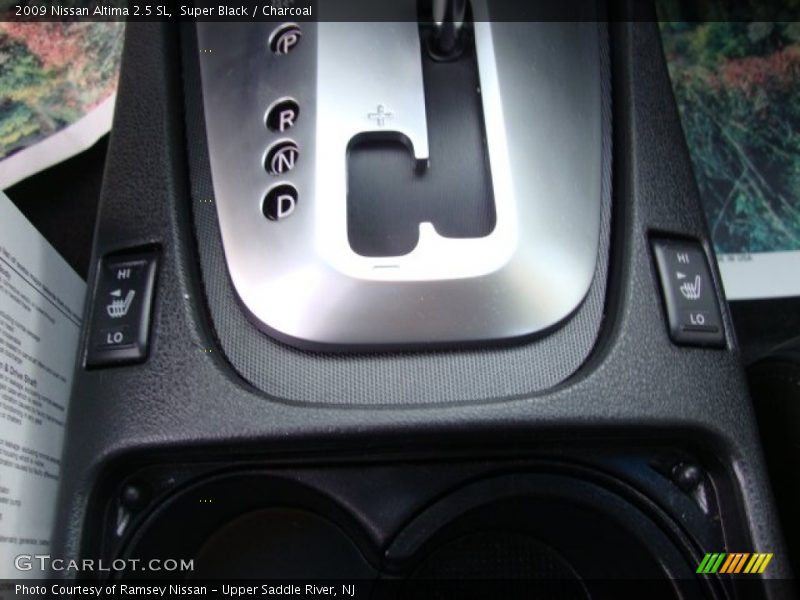 Super Black / Charcoal 2009 Nissan Altima 2.5 SL