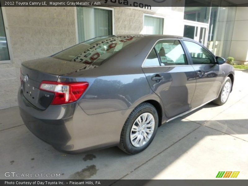 Magnetic Gray Metallic / Ash 2012 Toyota Camry LE