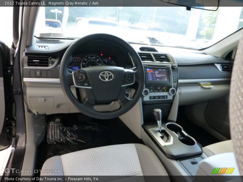 Magnetic Gray Metallic / Ash 2012 Toyota Camry LE
