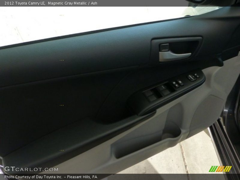 Magnetic Gray Metallic / Ash 2012 Toyota Camry LE