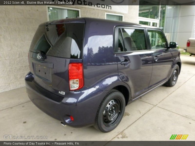 Elusive Blue Metallic / Dark Gray 2012 Scion xB