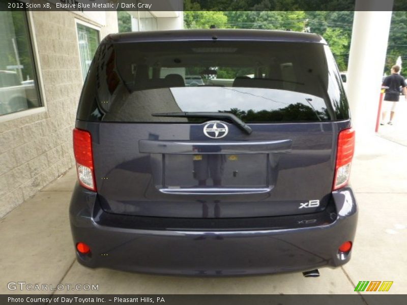Elusive Blue Metallic / Dark Gray 2012 Scion xB