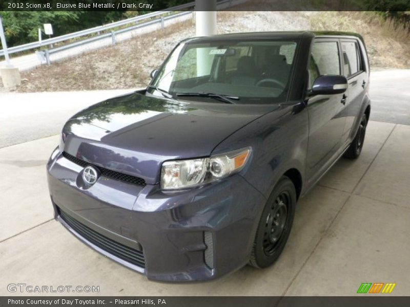 Elusive Blue Metallic / Dark Gray 2012 Scion xB