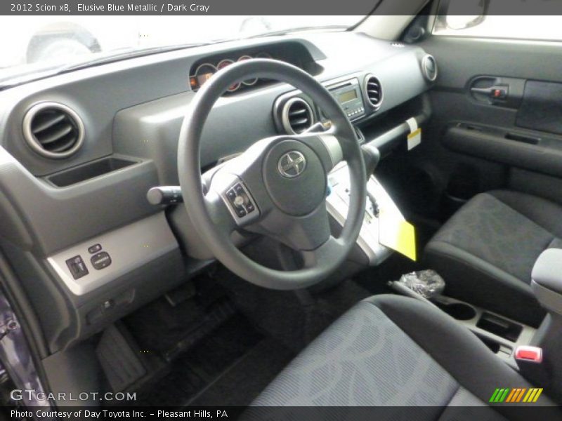 Elusive Blue Metallic / Dark Gray 2012 Scion xB