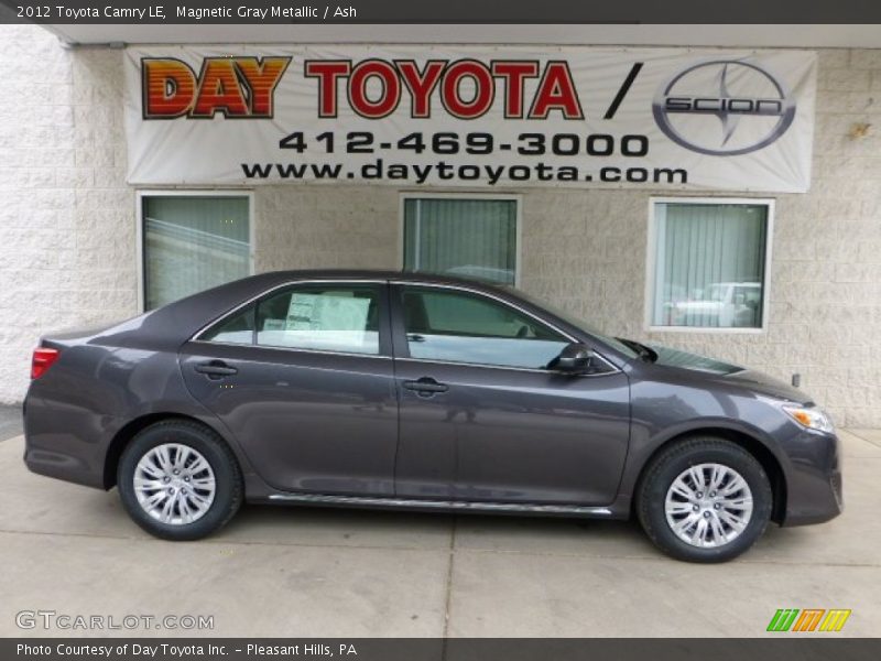 Magnetic Gray Metallic / Ash 2012 Toyota Camry LE