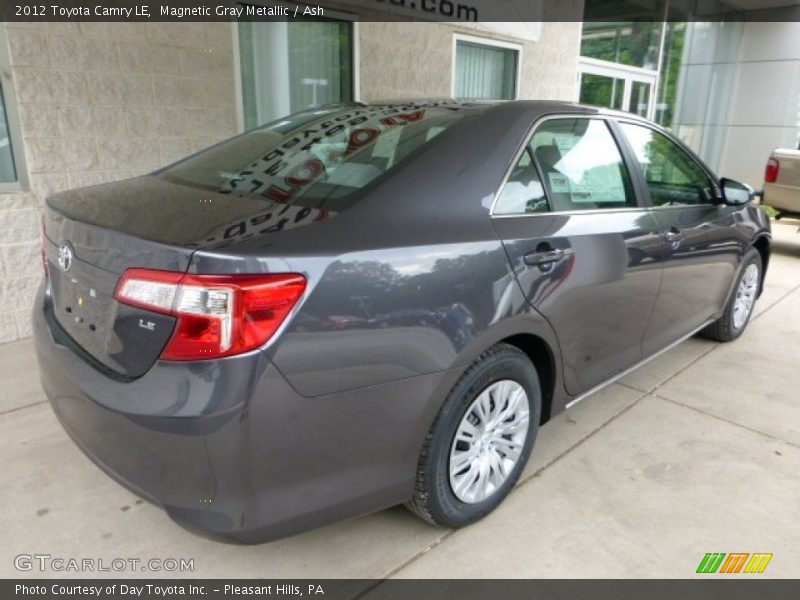 Magnetic Gray Metallic / Ash 2012 Toyota Camry LE